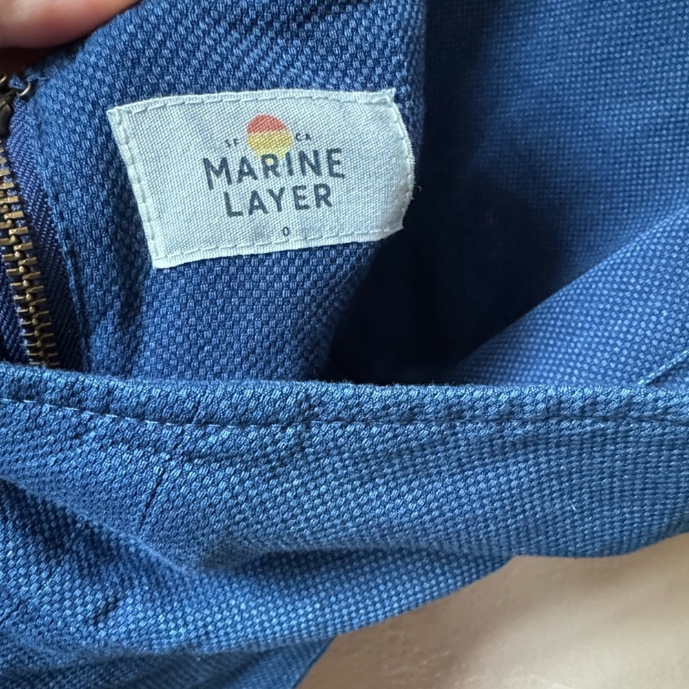 Marine Layer Tess Jumpsuit Size 0 - Picture 6 of 7